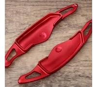 Shift Paddle Volante Auto Compatibile Con Genesis PER G70 2015 2016 2017 2018 2019 2020 2021 2022 2023 Auto Volante Shift Paddles Estensione Comandi Adesivi(Red)