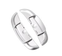 Shift Paddles Auto Compatibile Con Benz Per Classe ML W166 Classe GL X166 Classe SL R231 2012 2013 2014 2015 Estensione Del Cambio Al Volante(Silver)