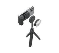 ShiftCam SnapGrip Creator Kit - Include SnapGrip, SnapLight, SnapPod e borsa per il trasporto, supporto magnetico si adatta a qualsiasi telefono | Mezzanotte