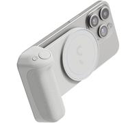 ShiftCam SnapGrip - Impugnatura per fotocamera con pulsante di scatto wireless, supporto magnetico per qualsiasi telefono, powerbank con ricarica Qi, dock da tavolo