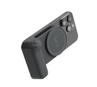 ShiftCam SnapGrip Pro - Impugnatura batteria mobile con pulsante di scatto wireless, supporto magnetico si aggancia a qualsiasi telefono, powerbank integrato con ricarica wireless Qi 2, dock da tavolo