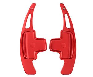 Shifter Shifter, palette cambio Prolunghe per paddle per volante in alluminio per B E R M(Rosso)