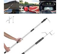 SHIFuXX Pinza for carico for Camion, Strumento telescopico for Recupero cassone camioncino, Leggero e Resistente, Strumento Magnetico for Camion Bed Buddy,for Un Facile Recupero degli Oggetti(2.5M)