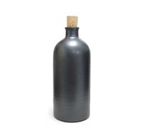Shigaraki Ware decanter giapponese in ceramica 720 ml largo rotondo acqua sak...