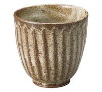 Shigaraki Yaki Articoli Giapponese Ceramica Tè Verde Coppa Yunomi Cenere Velata