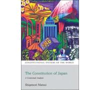 Shigenori Matsui The Constitution of Japan (Tascabile)