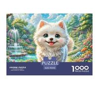 Shih Tzu 1000 Pezzi Puzzle Gioco Educativo Classico Pet Dog Jigsaw Puzzles Gioco Di Sfida Unica Per Regali Di Viaggio, Presente 70x50cm/1000pcs