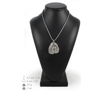 Shih Tzu - collana con un cane su una catena d'argento Art Dog IT