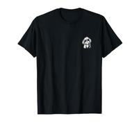 Shih Tzu con Occhiali da Sole Minimalista Distintivo Patch Maglietta