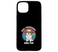 Shih tzu con un bel detto Custodia per iPhone 15 Plus