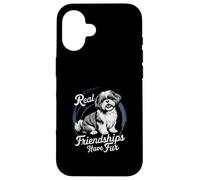 Shih tzu con un bel detto Custodia per iPhone 16