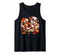 Shih Tzu Dog Mom Graphic for Fall Women Cute Autumn Sleep Canotta