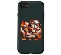 Shih Tzu Dog Mom Graphic For Fall Women Cute Autumn Sleep Custodia per iPhone SE (2020) / 7/8