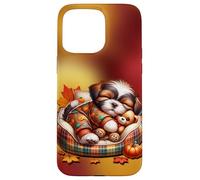 Shih Tzu Fall Decor For Maltese Mom And Autumn Puppy Lover Custodia per iPhone 15 Pro Max