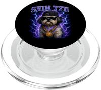 Shih Tzu Gangster - Divertente Cane Strano Trashy Meme PopSockets PopGrip per MagSafe