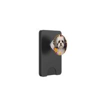 Shih Tzu in Fiori di campo Amante dei cani Shih Tzu PopSockets PopWallet per MagSafe