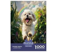 Shih Tzu Jigsaw Puzzle Impossible 1000 Pezzi Decorazione Per La Casa. Giochi Rilassamento E Intelligence Per Adulti E Ragazzi Da 14 Anni 70x50cm/1000pcs