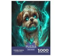 Shih Tzu Jigsaw Puzzle Impossible 1000 Pezzi Decorazione Per La Casa. Giochi Rilassamento E Intelligence Per Adulti E Bambini Da 12 Anni 70x50cm/1000pcs