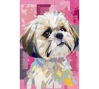 Shih Tzu Notebook: Journal, Diary, Dog Notebook: A wonderful gift for family, friends, loved ones, kids, dog lovers, Shih Tzu admirers, Pekingese fans, Lhasa Apso enthusiast, small dog parents