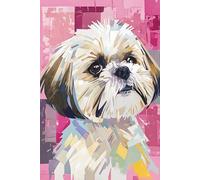 Shih Tzu Notebook: Journal, Diary, Dog Notebook: A wonderful gift for family, friends, loved ones, kids, dog lovers, Shih Tzu admirers, Pekingese fans, Lhasa Apso enthusiast, small dog parents