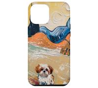 Shih Tzu Pittura Arte Custodia per iPhone 12 Pro Max