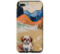 Shih Tzu Pittura Arte Custodia per iPhone 7 Plus/8 Plus