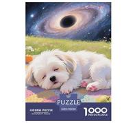 Shih Tzu Puzzle 1000 Pezzi Divertimento Per Adulti Cute Pet Dog Puzzle Impegnativo E Difficile Per Straordinario Puzzle Per Gioco Familiare Puzzle Per Uomo E Done Idea Regalo 70x50cm/1000pcs
