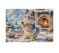 Shih Tzu Puzzle 300 Pezzi Multicolore Paesaggi Classici Cute Pet Rompicapo Sfida Difficile Impossibile Giochi Da Tavolo Familiare Regalo Natale 300 PCS