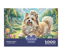 Shih Tzu Puzzle Da 1000 Pezzi Offrire in Regalo Gioco Familiare Giochi Rilassamento E Intelligence Regalo Per Amore E Amico Per Adulti E Bambini Dai 12 Anni in Su 70x50cm/1000pcs