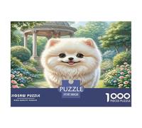Shih Tzu Puzzles Giochi Educativo 1000 Elementi Cute Animal Puzzle Di Cartone Decorazione Perfetta Sfide Divertenti Per Adulti 38x26cm/1000pcs
