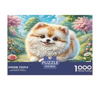 Shih Tzu Puzzles Giochi Educativo 1000 Pezzi Cute Animal Puzzle Di Cartone Decorazione Perfetta Sfide Divertenti Per Adulti E Bambini Da 12 Anni 38x26cm/1000pcs