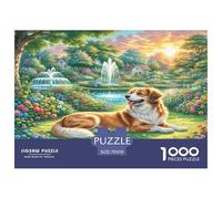 Shih Tzu Puzzles Intrattenimento Creativo 1000 Elementi Cute Animal Puzzle Di Cartone Decorazione Perfetta Giochi-rompicapo Per Adulti E Bambini 70x50cm/1000pcs