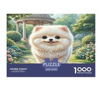 Shih Tzu Puzzles Intrattenimento Creativo 1000 Elementi Cute Animal Puzzle Di Cartone Decorazione Perfetta Giochi-rompicapo Per Adulti E Bambini 70x50cm/1000pcs