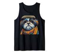 Shih Tzu Ritratto per Shih Tzu Dog Pet Amante Canotta