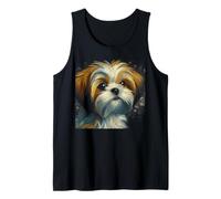 Shih Tzu Ritratto per Shih Tzu Dog Pet Amante Canotta