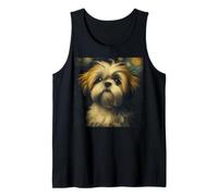 Shih Tzu Ritratto per Shih Tzu Dog Pet Amante Canotta