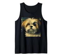 Shih Tzu Ritratto per Shih Tzu Dog Pet Amante Canotta