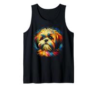 Shih Tzu Ritratto per Shih Tzu Dog Pet Amante Canotta