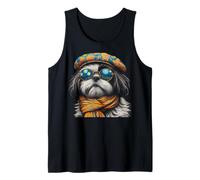 Shih Tzu Ritratto per Shih Tzu Dog Pet Amante Canotta