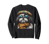 Shih Tzu Ritratto per Shih Tzu Dog Pet Amante Felpa