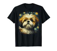 Shih Tzu Ritratto per Shih Tzu Dog Pet Amante Maglietta