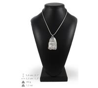Shih Tzu tipo 2 - collana con un cane su una catena d'argento Art Dog IT
