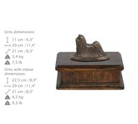 Shih Tzu, Urna Esclusiva, Bronzo Freddo, ArtDog, DE