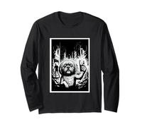 Shih Tzu Zombie Apocalisse Fumetti Selfie Maglia a Manica