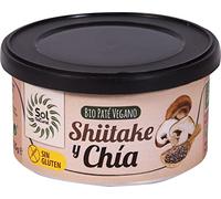 Shiitake bio vegano e patè di chia 100 g di crema