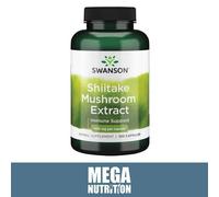 Shiitake Fungo Forte 4:1 Estratto 500mg 120 Pillole Alto Dose Vitamina D3