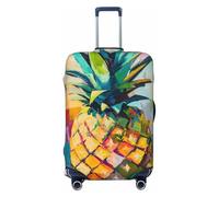 Shijuemei_85985_A_Colorful_Pineapple_Painted_in_The_Style_of_Ab_2114aa63-E789-433e-A55c-60eb7c335c55 Copribagagli da viaggio Elastico Antipolvere antigraffio Protezione per valigia Adatto 22-24