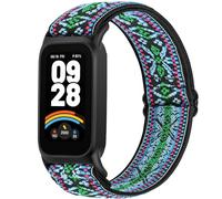 SHIJZWD Cinturino elastico compatibile con Xiaomi Smart Band 9 Active/Redmi Smart Band 3, cinturino elastico in nylon per Xiaomi Mi Band 9 Active/Redmi Smart Band 3 Donna E Uomo