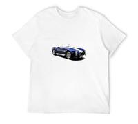 SHIKAIQI Men's AC Cobra Car Shelby Cobra T-Shirts White XXL