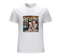 SHIKAIQI Men's Chalino Sanchez Man's Classic Breathable Mens Casual Round Neck Easy Tee Music Tee T-Shirts White S